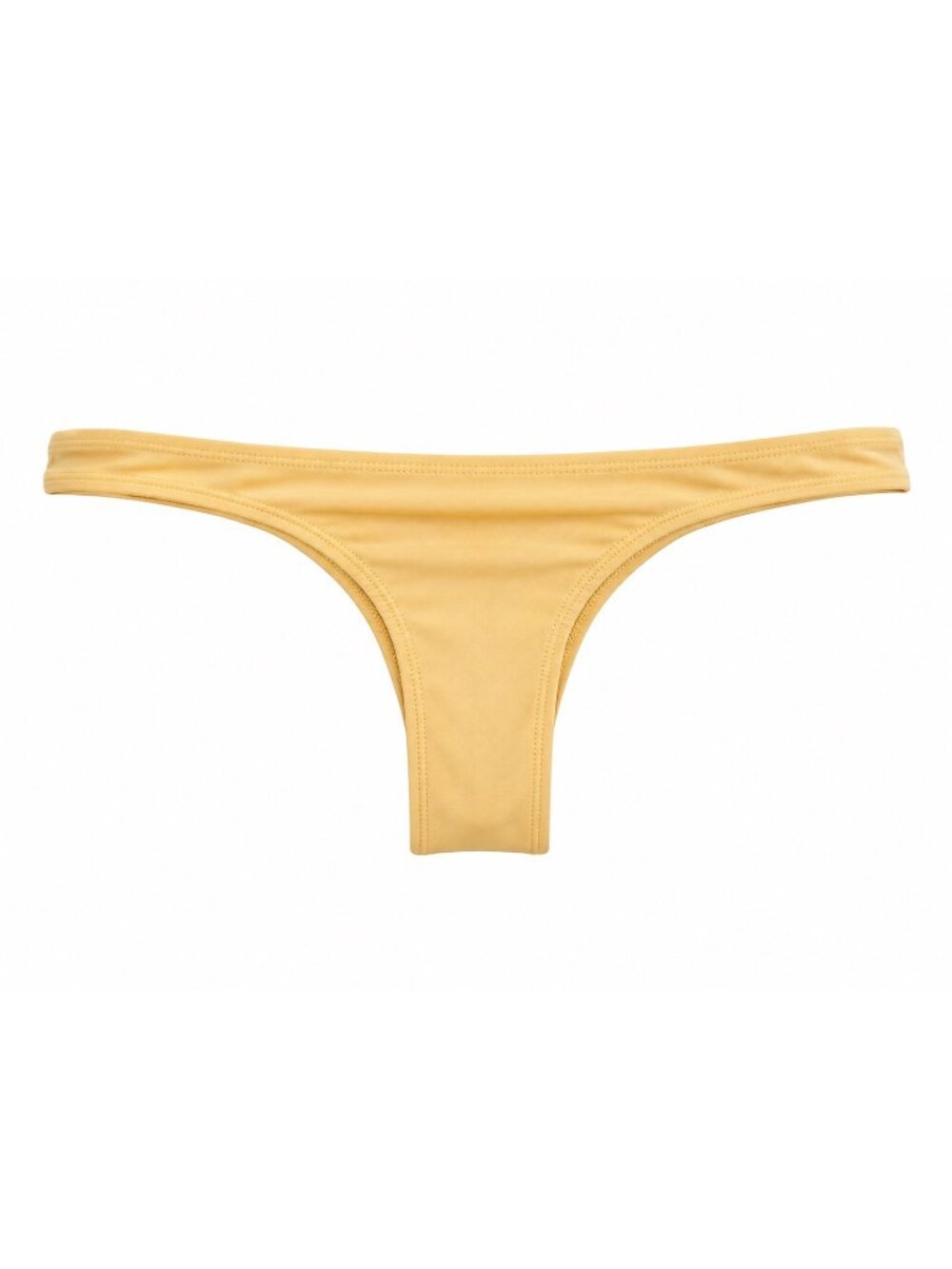 Girls On Swim Gold Bikini Bottom L